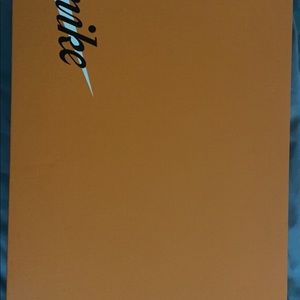 Orange Nike blazers mid. Good condition, have been worn. No damages to the shoes